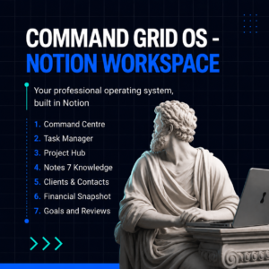 Command Grid OS — Professional Notion Workspace