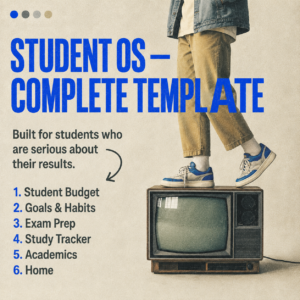 Student OS — Complete Academic Notion Template