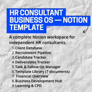 HR Consultant Business OS — Notion Template