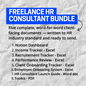 The Freelance HR Consultant Bundle