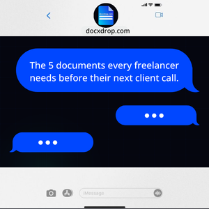 The 5 documents every freelancer needs before their next client call.