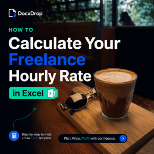How to Calculate Your Freelance Hourly Rate in Excel