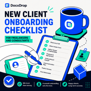 New Client Onboarding Checklist for Freelancers and Consultants